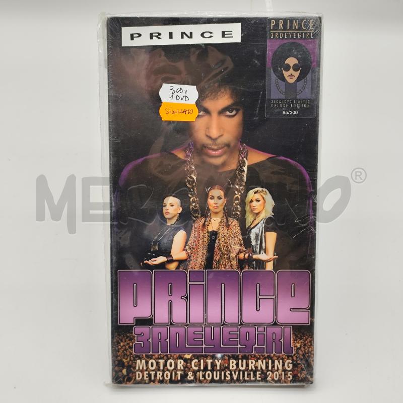 PRINCE MOTR CITY BURNING 3CD E DVD LIMITED ED. NUMERATA | Mercatino dell'Usato Corbetta 1