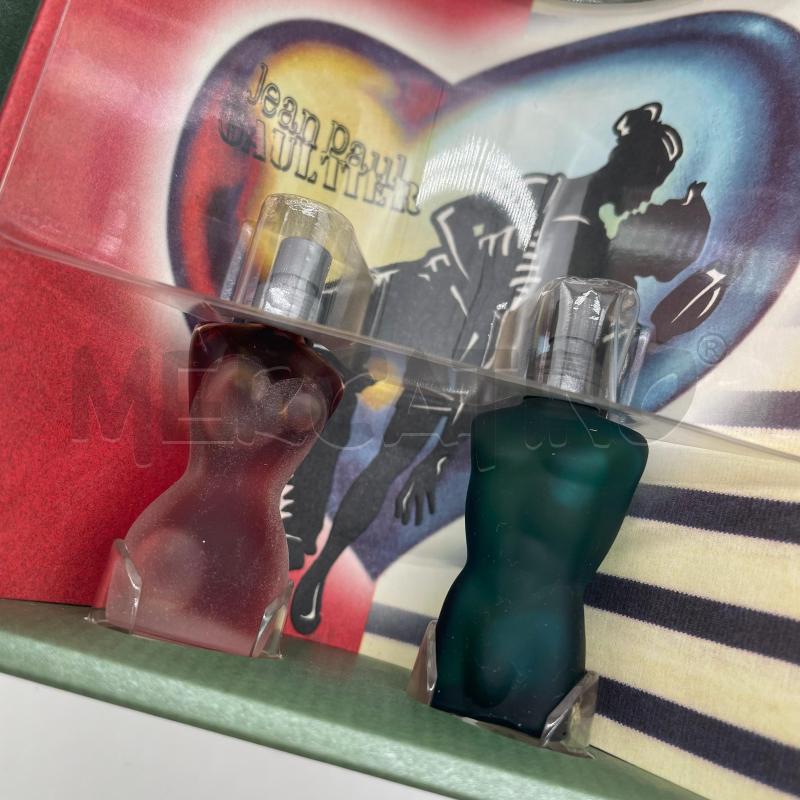 PROFUMINI COFANETTO JEAN PAUL GAULTIER SAINT VALENTIN 1998 DUO MINIATURES | Mercatino dell'Usato Corbetta 2
