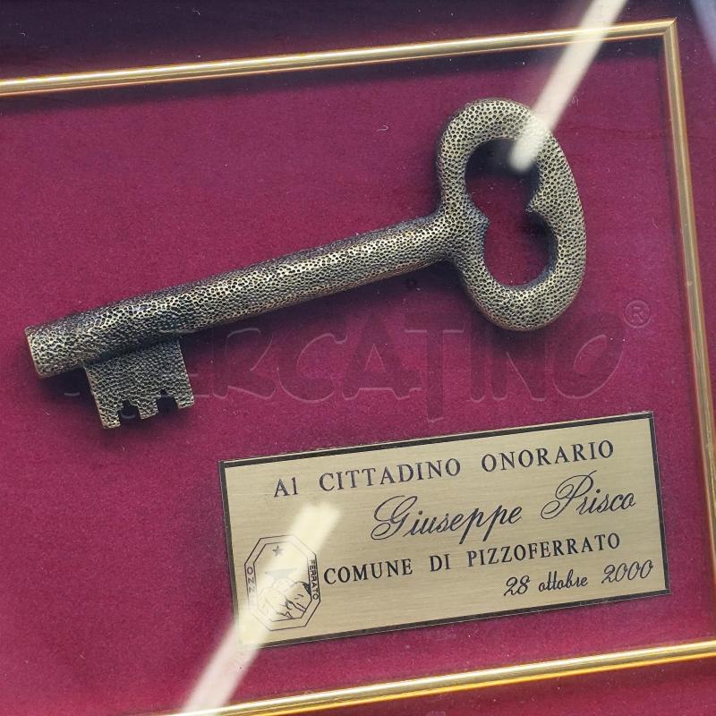 QUADRETTO CHIAVE GIUSEPPE PRISCO AL CITTADINO ONORARIO PIZZOFERRATO | Mercatino dell'Usato Corbetta 2
