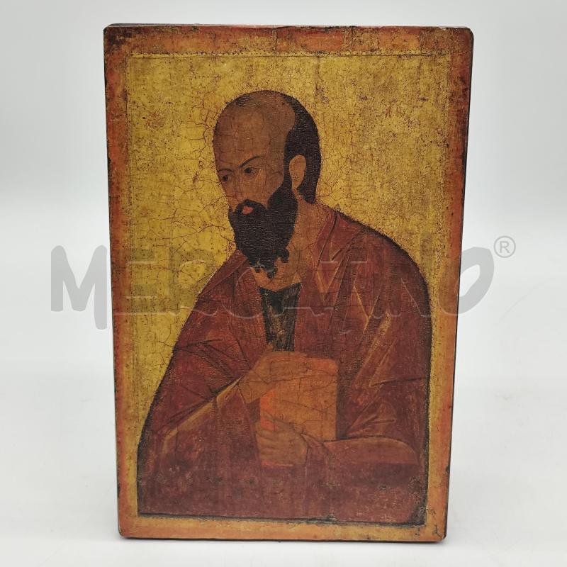 QUADRETTO ICONA SAN PAOLO APOSTOLO | Mercatino dell'Usato Corbetta 1