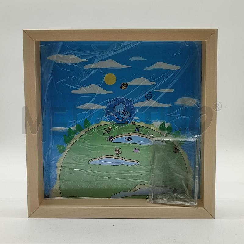 QUADRETTO LUMINOSO CON BASE PER CARTA POKEMON | Mercatino dell'Usato Corbetta 1