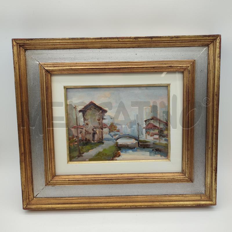 QUADRO A.PUTTINI CANALE PONTE CASEGGIATO | Mercatino dell'Usato Corbetta 1
