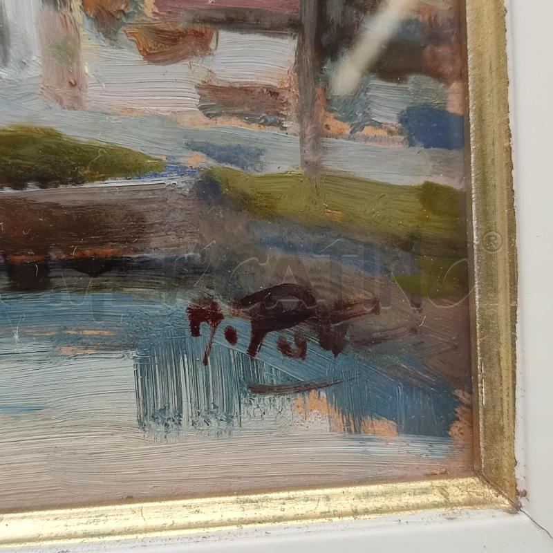 QUADRO A.PUTTINI CANALE PONTE CASEGGIATO | Mercatino dell'Usato Corbetta 2