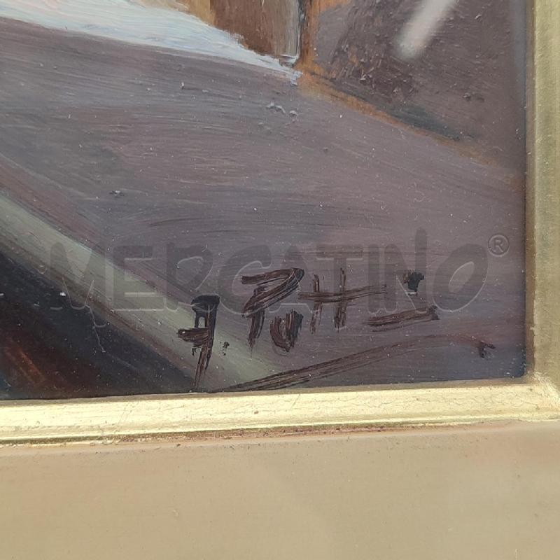 QUADRO A.PUTTINI CORTILE INTERNO SCALE | Mercatino dell'Usato Corbetta 2