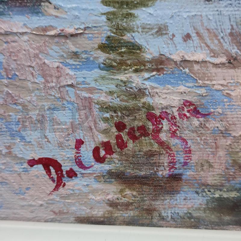 QUADRO CAIAZZA DOMENICO PAESAGGIO 30X40 | Mercatino dell'Usato Corbetta 2