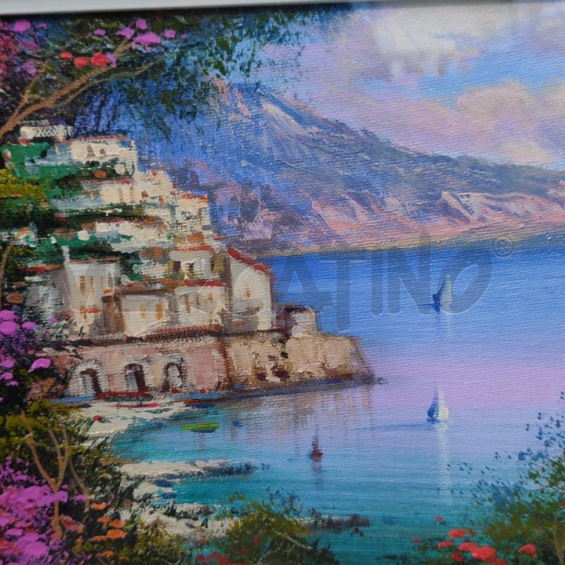 QUADRO CAIAZZA DOMENICO PAESAGGIO 30X40 | Mercatino dell'Usato Corbetta 4