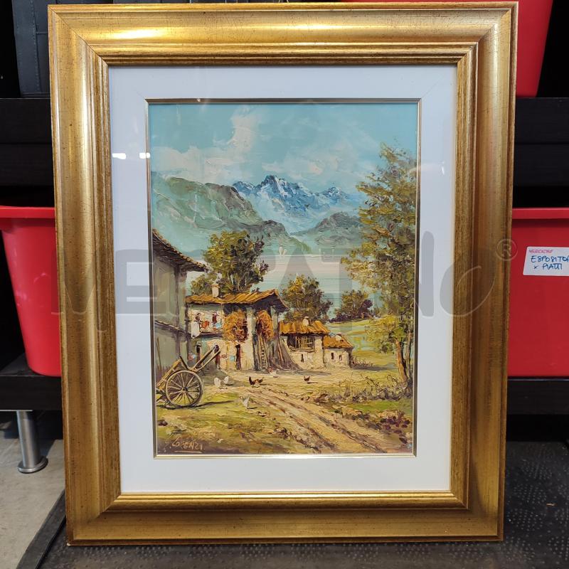 QUADRO G.LORENZI CASCINALI 30X40 | Mercatino dell'Usato Corbetta 1