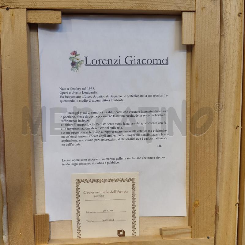 QUADRO G.LORENZI CASCINALI 30X40 | Mercatino dell'Usato Corbetta 4
