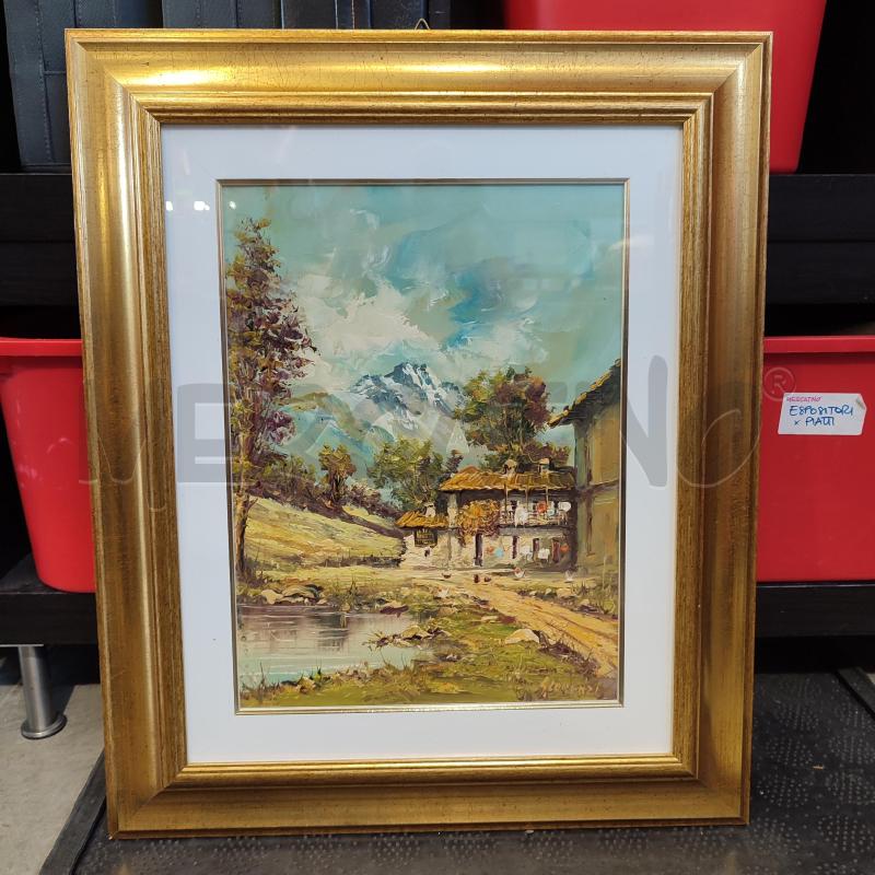 QUADRO G.LORENZI POLLAIO 30X40 | Mercatino dell'Usato Corbetta 1