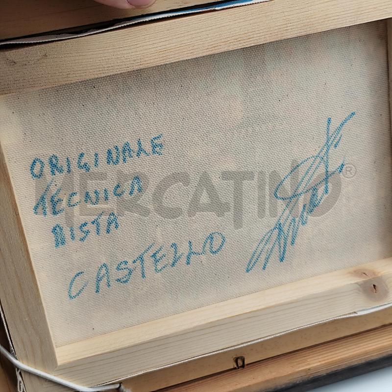 QUADRO G. PISATI TECNICA MISTA IL CASTELLO | Mercatino dell'Usato Corbetta 3