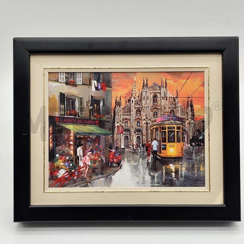 QUADRO G. PISATI TECNICA MISTA IL DUOMO | Mercatino dell'Usato Corbetta 1