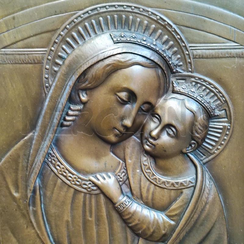 QUADRO MADONNA CON BAMBINO MATER BONI CONSILII | Mercatino dell'Usato Corbetta 3