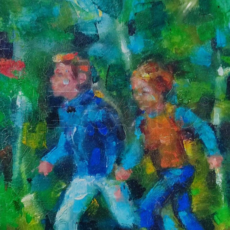QUADRO MARIANI VALENTINI CORSA DELLA FELICITÀ | Mercatino dell'Usato Corbetta 4