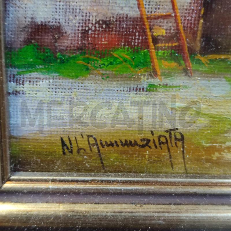 QUADRO N. L'ANNUNZIATA CASINA CON SCALA A PIOLI | Mercatino dell'Usato Corbetta 2