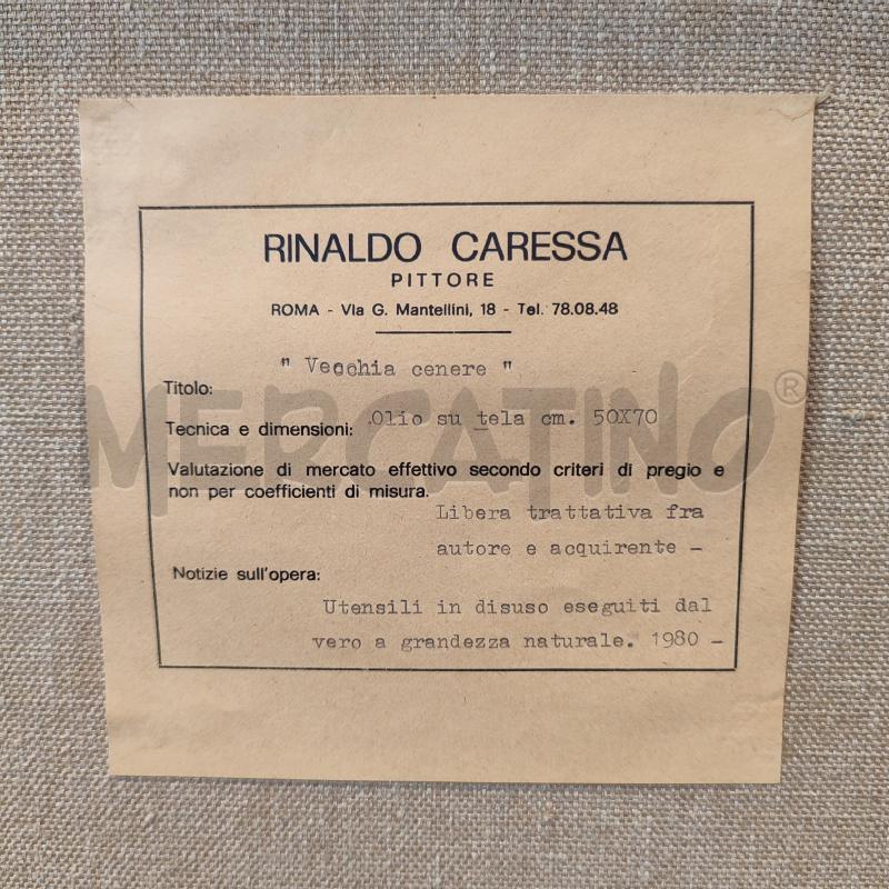 QUADRO RINALDO CARESSA VECCHIA CENERE | Mercatino dell'Usato Corbetta 2