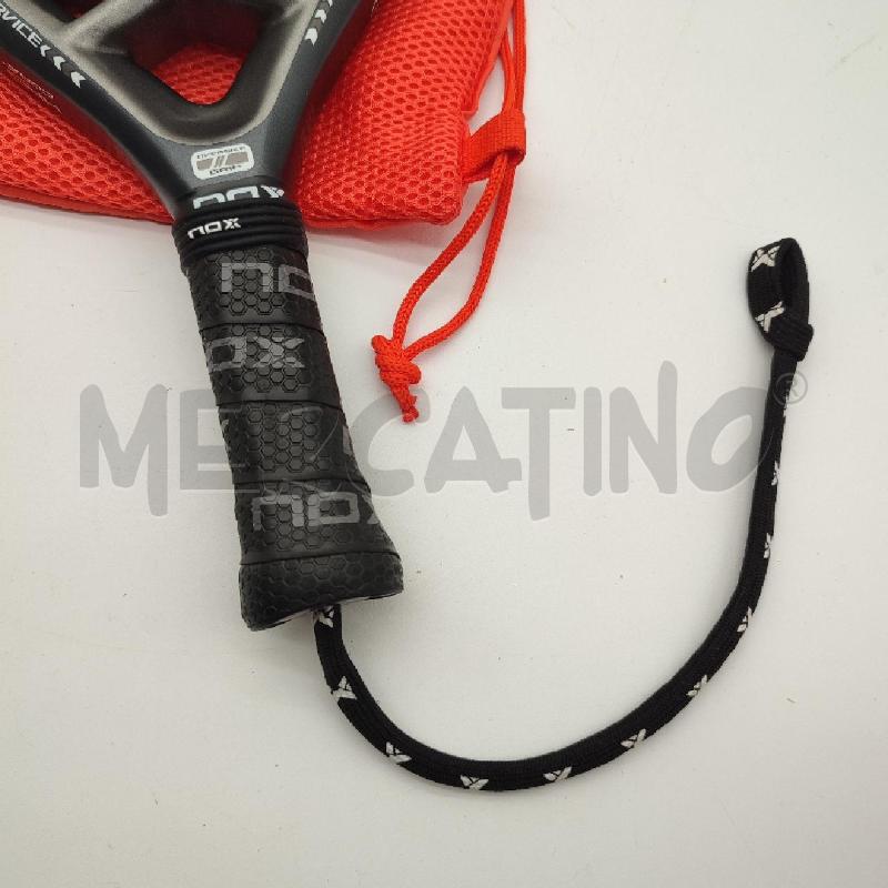 RACCHETTA PADEL NOX X PRO NERO ARANCIO | Mercatino dell'Usato Corbetta 3