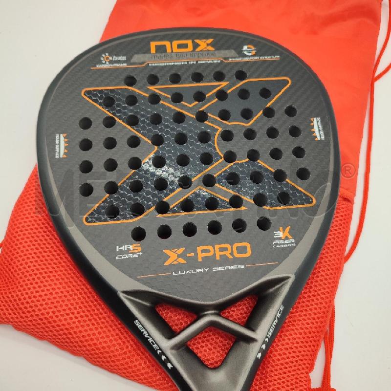 RACCHETTA PADEL NOX X PRO NERO ARANCIO | Mercatino dell'Usato Corbetta 4