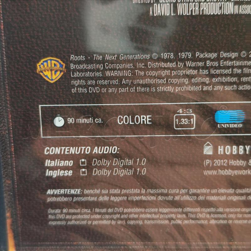 RADICI LE NUOVE GENERAZIONI SERIE COMPLETA 7 DVD | Mercatino dell'Usato Corbetta 2