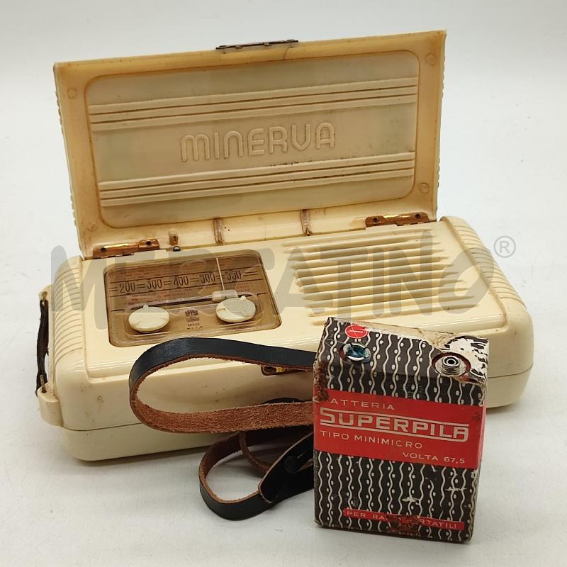 RADIO A VALVOLE MINERVA  | Mercatino dell'Usato Corbetta 1