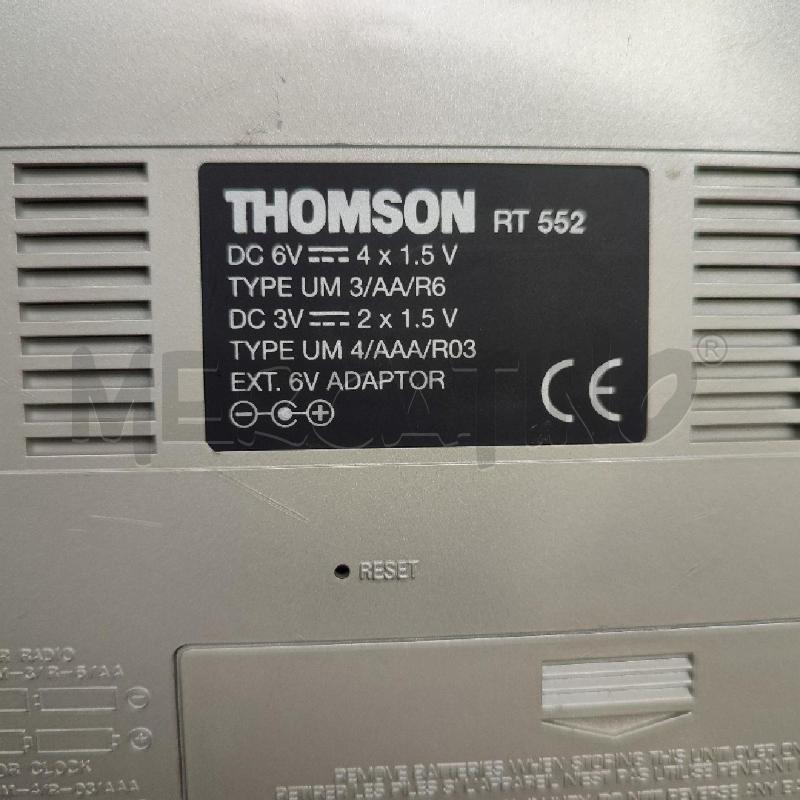 RADIO DIGITALE THOMSON RT552 | Mercatino dell'Usato Corbetta 3