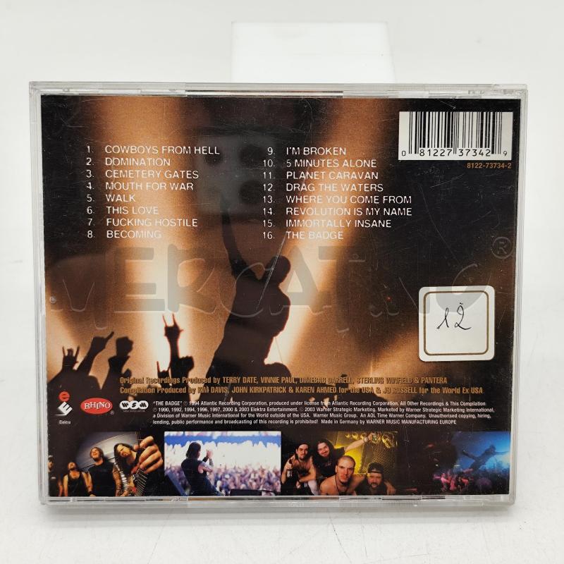REINVENTING HELL THE BEST OF PANTERA CD MUSICALE | Mercatino dell'Usato Corbetta 2