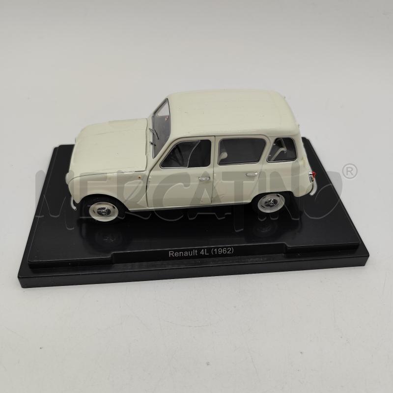 RENAULT 4L 1962 QUATTRORUOTE 1/24 MODELLINO   | Mercatino dell'Usato Corbetta 1