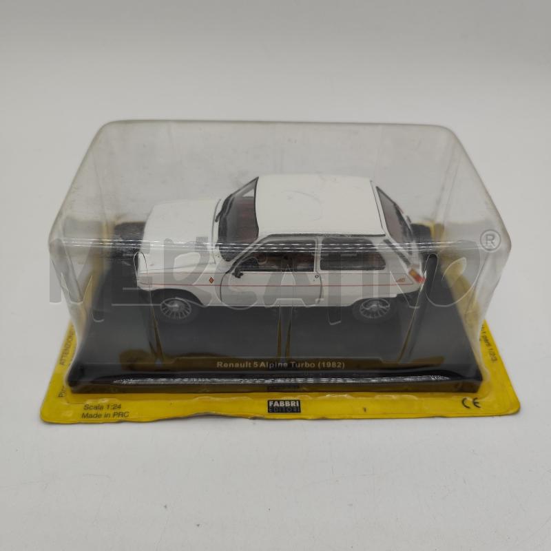 RENAULT 5 ALPINE TURBO 1982 QUATTRORUOTE 1/24 MODELLINO  | Mercatino dell'Usato Corbetta 1