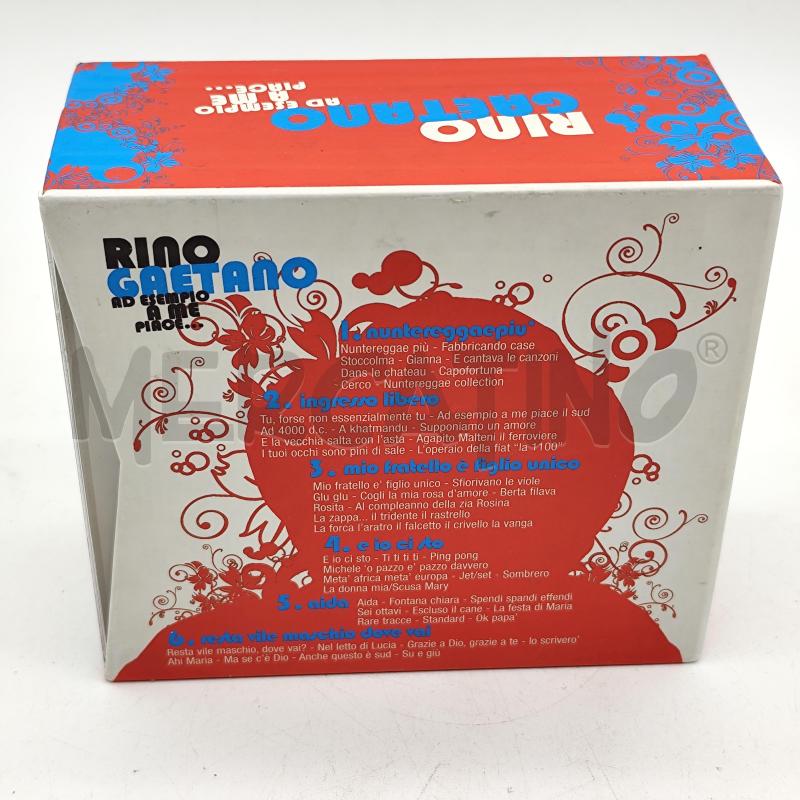 RINO GAETANO AD ESEMPIO A ME PIACE.. 6X CD MUSICALI COFANETTO | Mercatino dell'Usato Corbetta 2