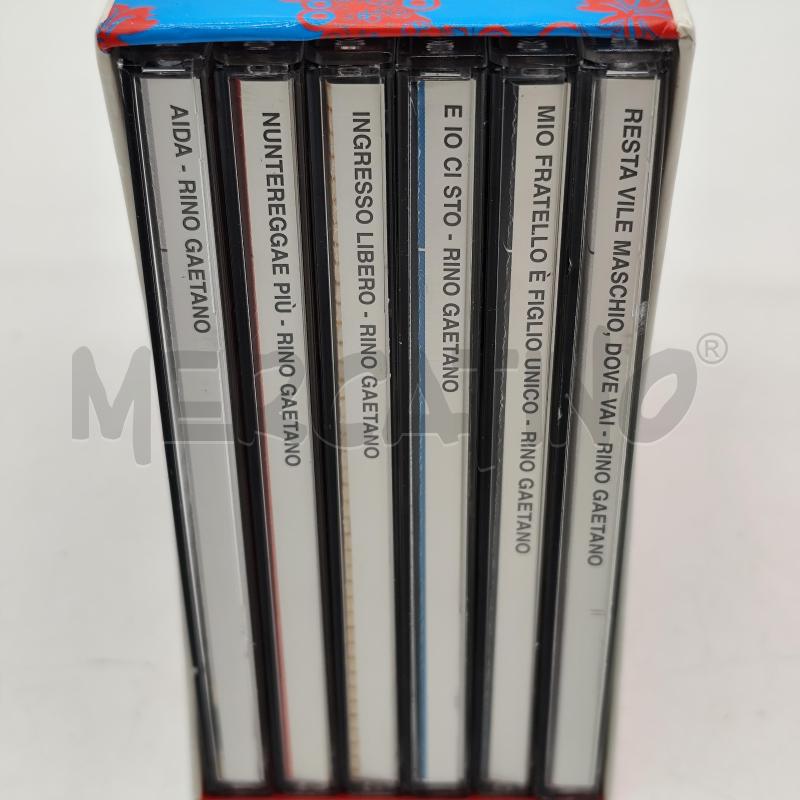 RINO GAETANO AD ESEMPIO A ME PIACE.. 6X CD MUSICALI COFANETTO | Mercatino dell'Usato Corbetta 3