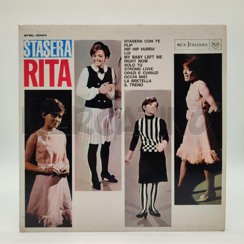 RITA PAVONE STASERA RITA 33 GIRI LP VINILE | Mercatino dell'Usato Corbetta 1