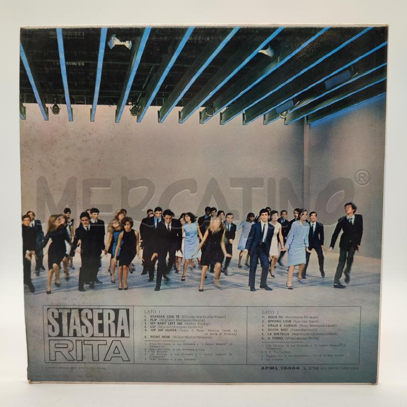 RITA PAVONE STASERA RITA 33 GIRI LP VINILE | Mercatino dell'Usato Corbetta 2