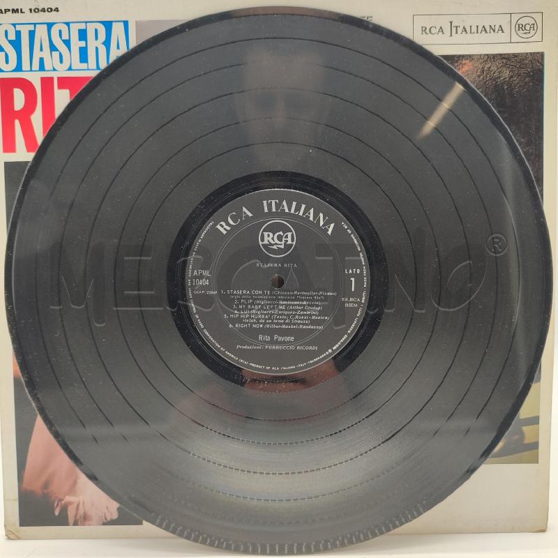 RITA PAVONE STASERA RITA 33 GIRI LP VINILE | Mercatino dell'Usato Corbetta 3