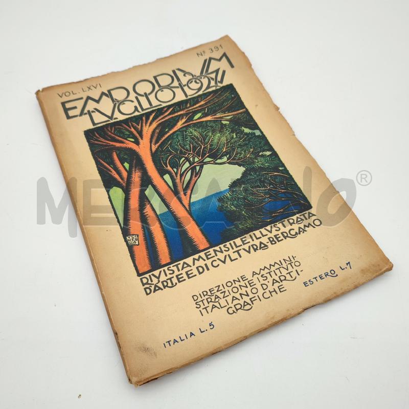 RIVISTA EMPORIUM LUGLIO 1927 | Mercatino dell'Usato Corbetta 1