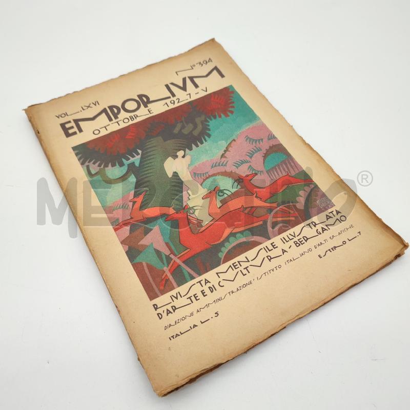 RIVISTA EMPORIUM OTTOBRE 1927 | Mercatino dell'Usato Corbetta 1