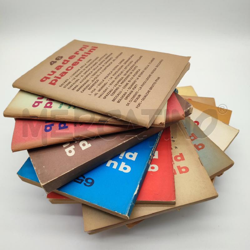 RIVISTE LIBRI QUADERNI PIACENTINI 16PZ | Mercatino dell'Usato Corbetta 2