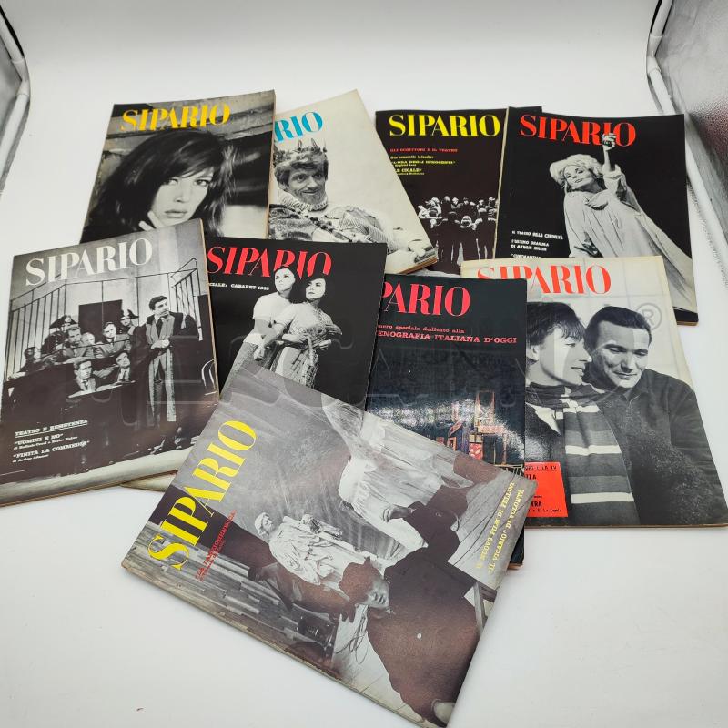 RIVISTE SIPARIO TEATRO 9PZ | Mercatino dell'Usato Corbetta 1