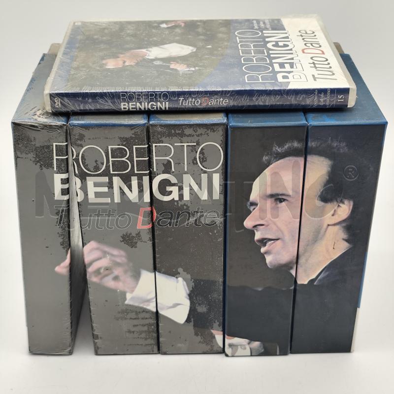 ROBERT BENIGNI TUTTO DANTE SERIE COMPLETA DVD  | Mercatino dell'Usato Corbetta 1