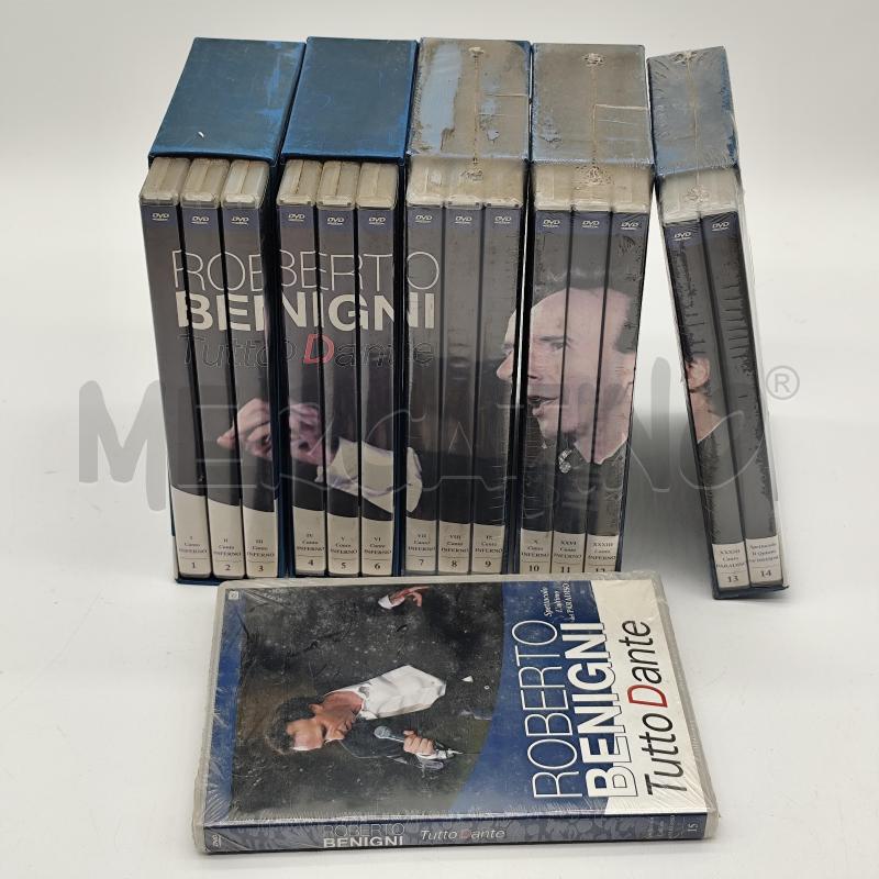 ROBERT BENIGNI TUTTO DANTE SERIE COMPLETA DVD  | Mercatino dell'Usato Corbetta 2