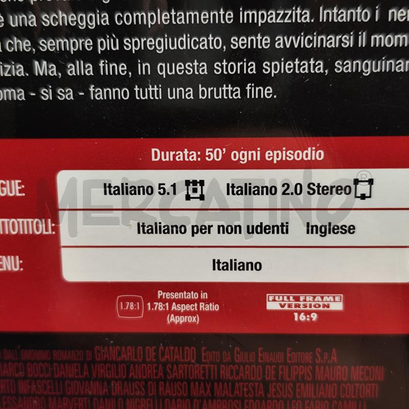 ROMANZO CRIMINALE 2 LA SERIE COMPLETA DVD  | Mercatino dell'Usato Corbetta 2