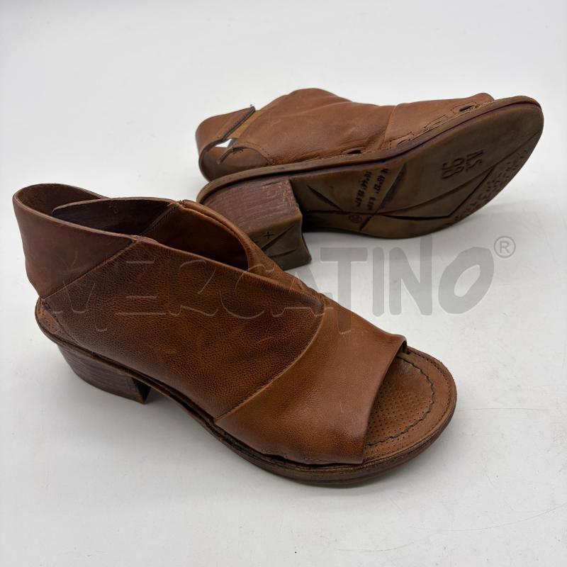 SANDALI DONNA A.S. 98 MARR PELLE SPUNTATI TACCO | Mercatino dell'Usato Corbetta 4