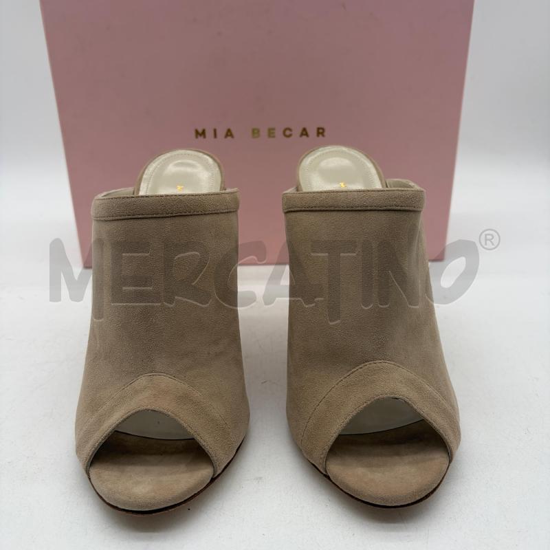 SANDALI TACCHI MIA BECAR ECRU FASCIA ALTA | Mercatino dell'Usato Corbetta 2