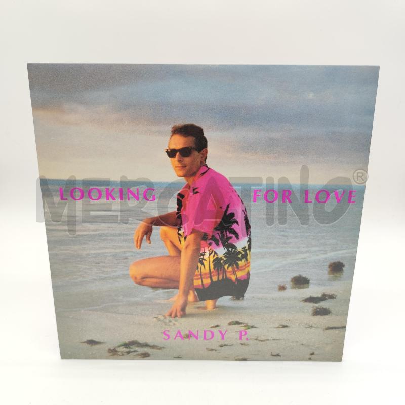SANDY P. LOOKING FOR LOVE LP 33 GIRI VINILE | Mercatino dell'Usato Corbetta 1