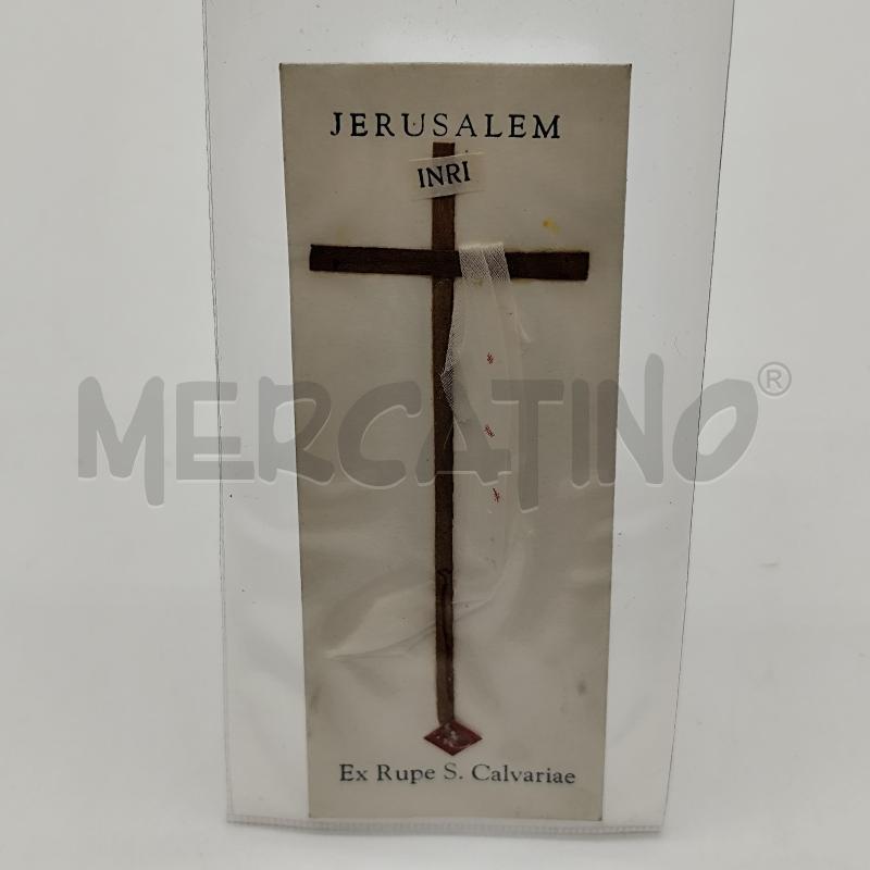 SANTINO JERUSALEM INRI EX. RUPE S. CALVARIE | Mercatino dell'Usato Corbetta 1