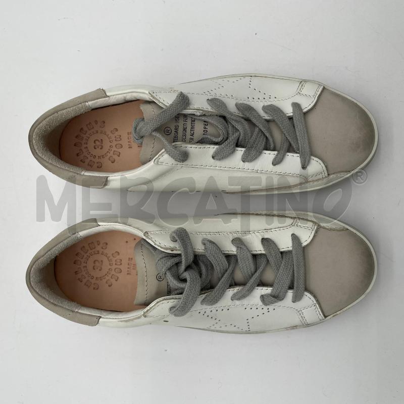 SCARPE BAMBINO GOLDEN GOOSE GGDB TRAF BIANCO INS BEIGE | Mercatino dell'Usato Corbetta 3