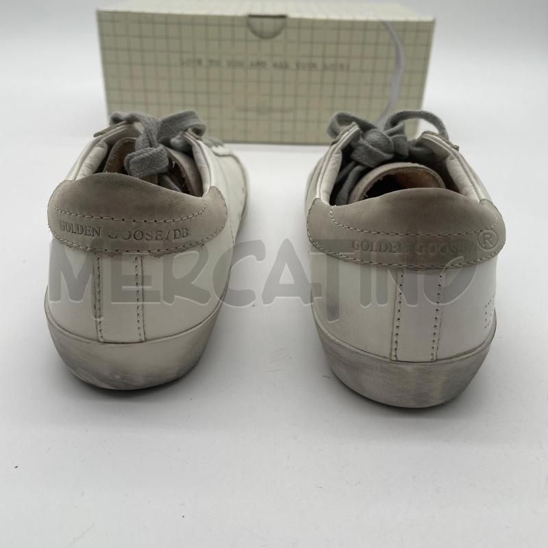 SCARPE BAMBINO GOLDEN GOOSE GGDB TRAF BIANCO INS BEIGE | Mercatino dell'Usato Corbetta 4