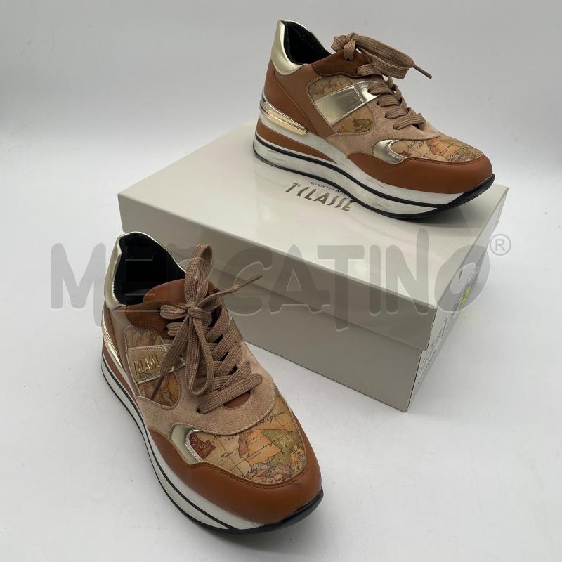SCARPE DONNA 1 CLASSE ST GEO TABACCO SUOLA ALTA | Mercatino dell'Usato Corbetta 1