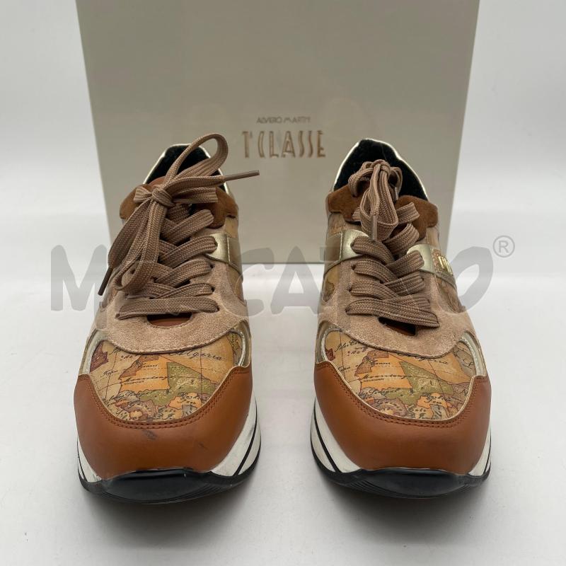 SCARPE DONNA 1 CLASSE ST GEO TABACCO SUOLA ALTA | Mercatino dell'Usato Corbetta 2
