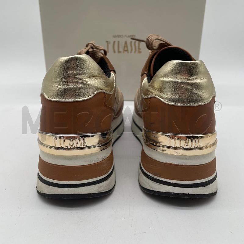 SCARPE DONNA 1 CLASSE ST GEO TABACCO SUOLA ALTA | Mercatino dell'Usato Corbetta 3