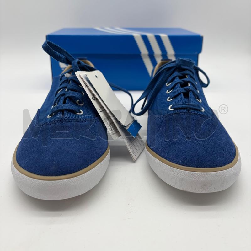 SCARPE DONNA ADIDAS BLU CANVAS AZURINE LOW W | Mercatino dell'Usato Corbetta 2