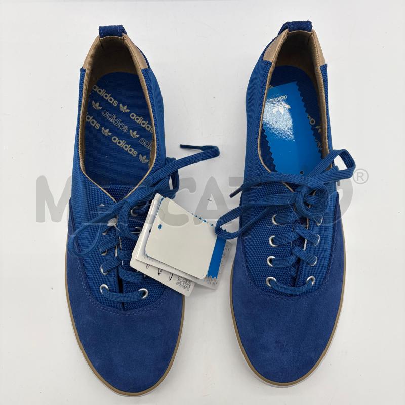 SCARPE DONNA ADIDAS BLU CANVAS AZURINE LOW W | Mercatino dell'Usato Corbetta 3
